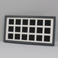 Instax Square Photo Frame. Holds Eighteen 62mmx62mm sized Photos. 25x50cm. - PhotoFramesandMore - Wooden Picture Frames