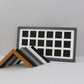 Instax Square Photo Frame. Holds Eighteen 62mmx62mm sized Photos. 25x50cm. - PhotoFramesandMore - Wooden Picture Frames
