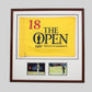 Golf Flag Display Frame, with Two 6x4" Photos.  Traditional Range.