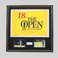 Personalised Flag Display Frame, with text box and Photos. Traditional Range