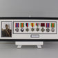 Personalised Military Medal display Frame for Eight Medals and a 6x4" Photograph. 20x60cm. - PhotoFramesandMore - Wooden Picture Frames