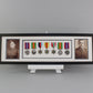 Military and Service Medal display Frame for Seven Medals and two 6x4" Photographs. 20x70cm. - PhotoFramesandMore - Wooden Picture Frames