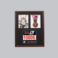 Medal display Frame with Apertures for Bib  &  Photo. Traditional Range. - PhotoFramesandMore - Wooden Picture Frames