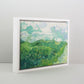White Wooden Tray Frames. 22mm Deep. Standard Size. Floating Effect Frames for Canvases. - PhotoFramesandMore - Wooden Picture Frames