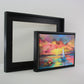 Black Wooden Tray Frames. 22mm Deep. Standard Size. Floating Effect Frames for Canvas - PhotoFramesandMore - Wooden Picture Frames