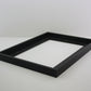 Black Wooden Tray Frames. 22mm Deep. Standard Size. Floating Effect Frames for Canvas - PhotoFramesandMore - Wooden Picture Frames