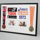 Personalised Double Medal Display frame. Landscape Photos. - PhotoFramesandMore - Wooden Picture Frames