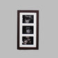 Baby Scan Photo Frame - Multi aperture Frame for Three Scan sized Photos.  Handmade. Baby Shower Gift | Pregnancy Announcement