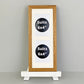 Suits Two 6x4" photos. 15x40cm. Portrait or Landscape. Wooden Collage Photo Frame. - PhotoFramesandMore - Wooden Picture Frames