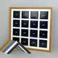 Suits Sixteen 4x4" photos. 50x50cm. Wooden Multi Aperture Photo Frame. - PhotoFramesandMore - Wooden Picture Frames