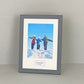 Personalised Caption Frames. A4 Frame with 8x6" Photo. Your Text and Photo to treasure a special memory. Handmade by Art@Home in the UK - PhotoFramesandMore - Wooden Picture Frames