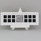 Our Wedding Day - Multi Aperture photo Frame. Suits Twelve 2x2" photographs - PhotoFramesandMore - Wooden Picture Frames