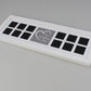 Our Wedding Day - Multi Aperture photo Frame. Suits Twelve 2x2" photographs - PhotoFramesandMore - Wooden Picture Frames