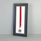 Medal display Frame. For one medal, with full ribbon on show. 20x50cm. - PhotoFramesandMore - Wooden Picture Frames