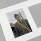 Personalised Military Medal display Frame for Seven Medals and two 6x4" Photographs. 20x70cm.  War Medals. - PhotoFramesandMore - Wooden Picture Frames