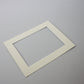 Packs of Mounts - Cream -  Pack of 5/10/20 - PhotoFramesandMore - Wooden Picture Frames