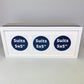 Suits Three 5x5" pictures. 20x50cm. Wooden Multi Aperture Photo Frame. - PhotoFramesandMore