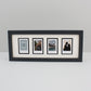 Instax Film Float Frame - Suits Four Instax Minis - PhotoFramesandMore - Wooden Picture Frames