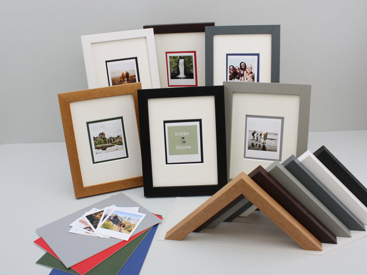 Instax Film Float Frame - Suits One Instax Square - PhotoFramesandMore - Wooden Picture Frames