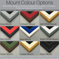 Military and Service Medal display Frame for Two Medals. 20x20cm. - PhotoFramesandMore - Wooden Picture Frames