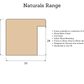Made To Measure - Naturals 33 Range - Wooden Picture Frames with a Natural Wood Colour Finish