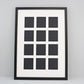 Instax Film Float Frame - Suits Twelve Instax Squares - PhotoFramesandMore - Wooden Picture Frames