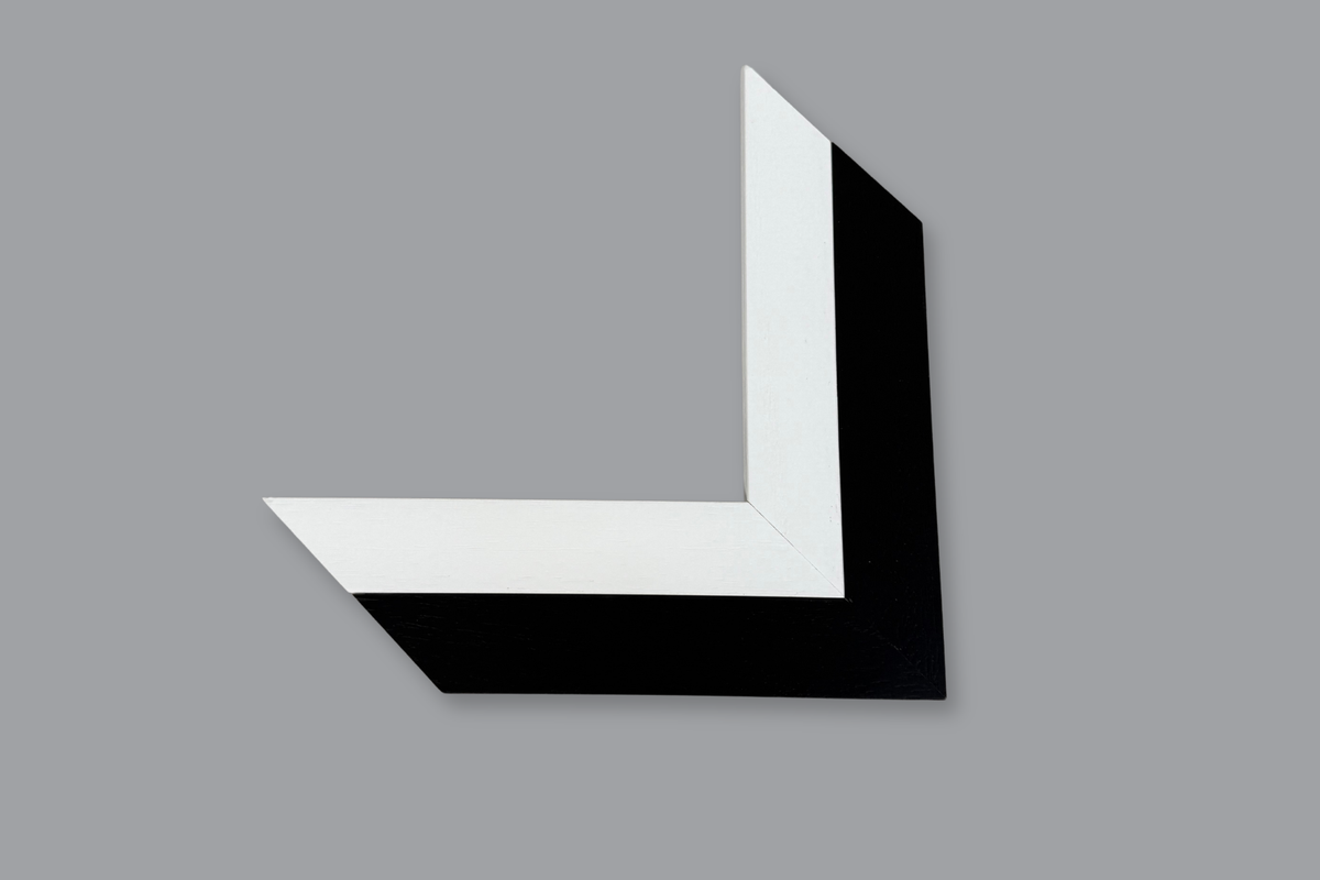 Made To Measure - Bloc Frames - Black or White - Wooden Picture Frames