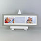 Personalised Mothers day Multi Aperture Photo Frame. Landscape. Holds Three 6x4" Photos, 15x50cm. - PhotoFramesandMore - Wooden Picture Frames