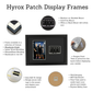 Hyrox Patch & Photo Display Frame | A4 Frame | Wooden Frame |