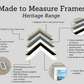 Made To Measure - Traditional style Wooden Picture Frames - Heritage Range - PhotoFramesandMore - Wooden Picture Frames