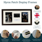 Personalised Hyrox Patch & Photo Display Frame | 20x40cm Frame | Wooden Frame |