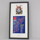 Personalised Display frame for One 5x7" Photo and A4 Certificate / Course Map. Multi Aperture Frame. - PhotoFramesandMore - Wooden Picture Frames