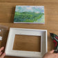 Dark Grey - 40mm Deep Canvas Tray Frames.  Standard Sizes. Floating Effect Frames for Canvases. Open Grain.