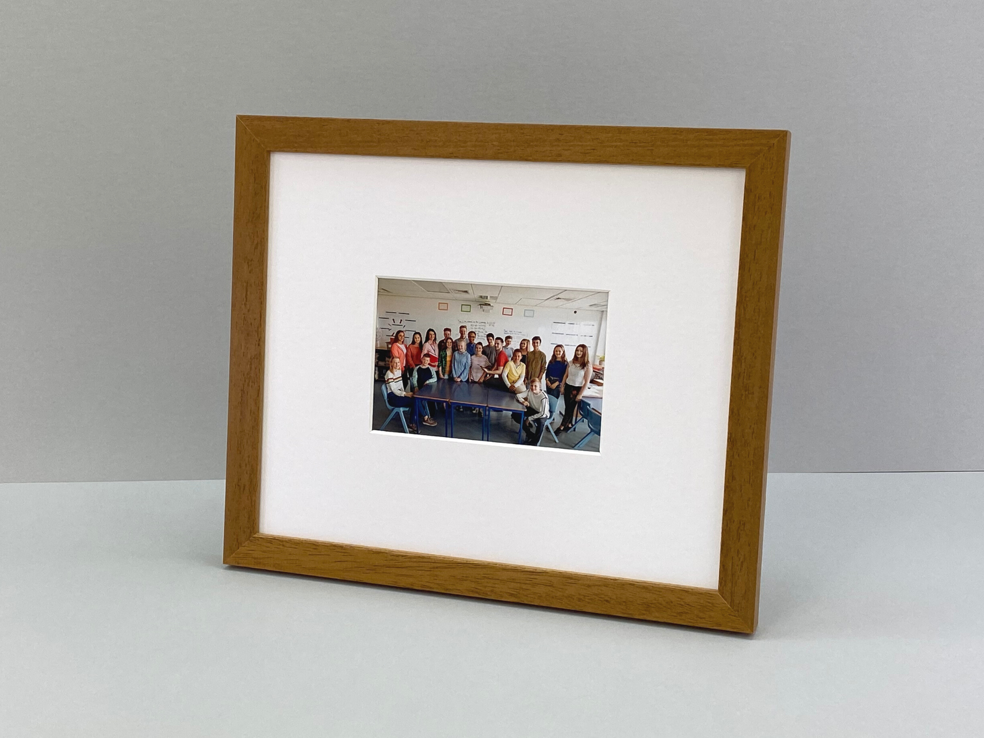 Signing Frames. Your photo with plenty of space for signatures. The perfect leaving gift, thank you gift, teacher gift. - PhotoFramesandMore - Wooden Picture Frames