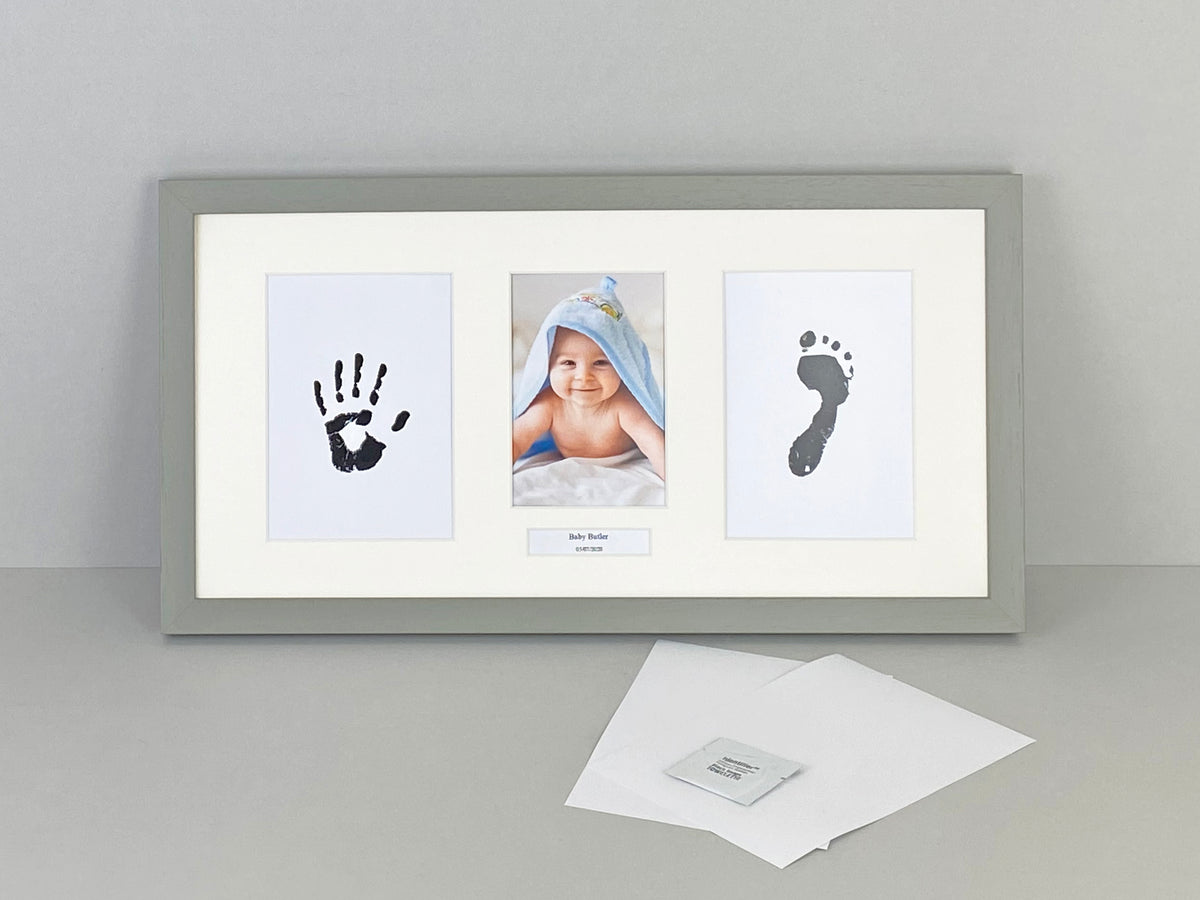 Personalised Capture The Memory Frames. Inkless kit included. 25x50cm. - PhotoFramesandMore - Wooden Picture Frames
